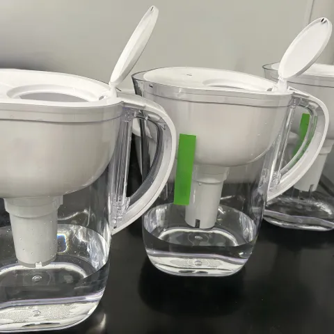 Example of pitcher point of use filters used in study