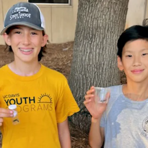 Cole and Connor at their first Bio Boot Camp