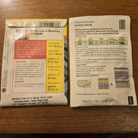 Plant label instructions