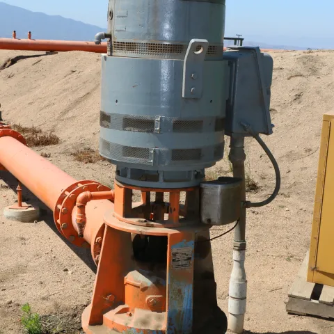 well and turbine pump