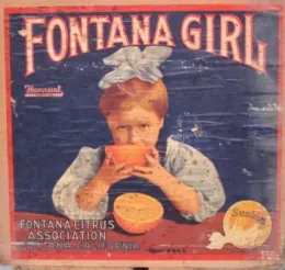 California Citrus Crates and Labels