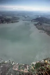 Jack Kelly Clark. Body of Water, 4/13/1977, Clear Lake (to SE) - Alt. 12,000 ft., Lens 28, f 8.5