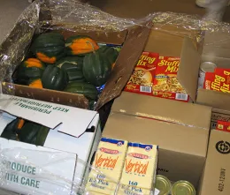 Food donation boxes