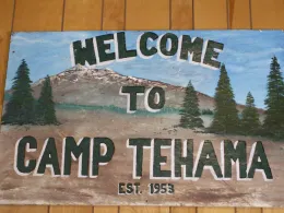 Camp Tehama Sign Picture