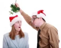 mistletoe kiss