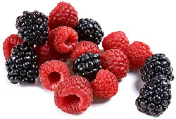 Blackberries and Raspberries