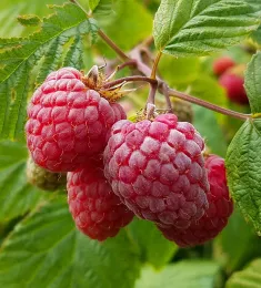 Fall-bearing raspberries