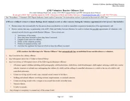 Barrier offense snip