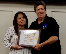 Sueanne Johnson and Humiston.