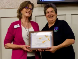 Judy McClure and Humiston.