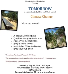 Final version of Tomorrow flyer