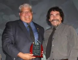 Paul Ries, left, and Jim Downer.