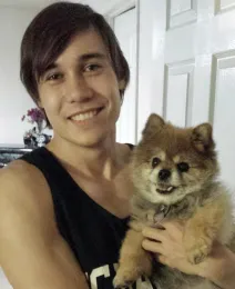 Alex Dedmon, doctoral student in forensic entomology