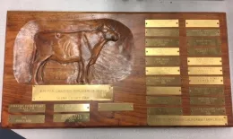 4-H/FFA Champion Dairy Replacement Heifer Glenn County Fair Award Plaque