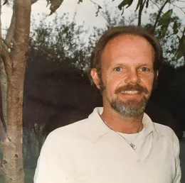 Robbin Thorp on sabbatical in Australia in either 1981 or 1982. (Photo courtesy of daughter Kelly McKee)