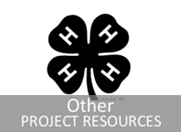 Other Project Resources Website Page Link