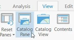 Catalog Pane