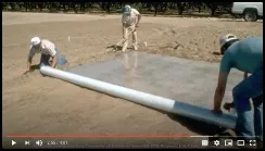 Organic grower soil solarization