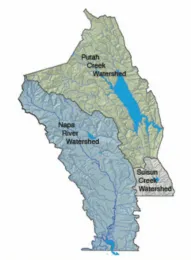 Watershed map