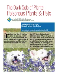 Link Poster Plants and Pets