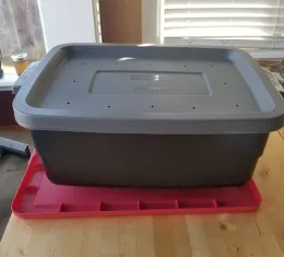 A worm bin can be small enough to keep under your kitchen sink!