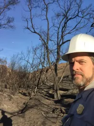 Joey Algiers_Working in the post-fire environment_Woolsey Fire 2018