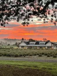 A New Day Dawns. — sunrise as opposed to sunset.