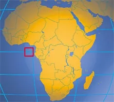 Location map of Sao Tome and Principe (Courtesy of nationsonline.org)