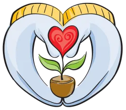 Gardener with Heart Logo
