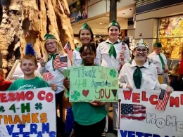 Welcoming Honor Flight Veterans at Fresno Airport