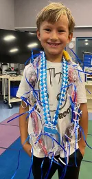 Brandon DeGroot just completed kindergarten June 9 and is now in the first grade at Vallejo Charter School. (Photo by Heather DeGroot)