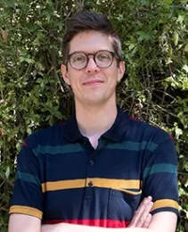 Srdan Tunic, master's degree student (Photo by Leah Theis)