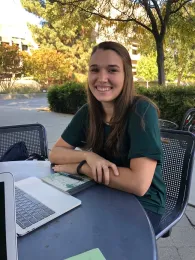 Lindsey Mack won a runner-up award or second place in the President's Prize competition.