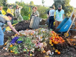Tzu Chi Foundation compost site