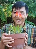 Jasen Liu, doctoral student in the Santiago Ramirez lab