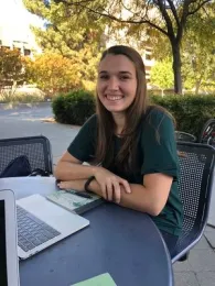 UC Davis doctoral candidate Lindsey Mack is the host