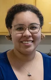 Doctoral student Iris Quayle of the Jason Bond lab