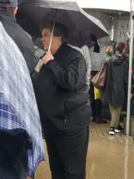 Vice President Humiston listening to UC ANR partners.