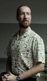 Matan Shelomi, associate professor of entomology at National Taiwan University, Taiwan. (Photo by Cheng Han Sun)