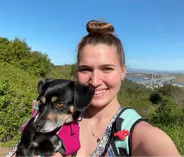 Doctoral candidate Lindsey Mack