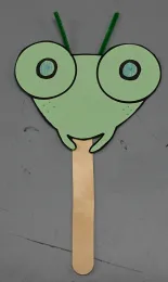 A Mantis on a Stick. (Photo by Kathy Keatley Garvey)