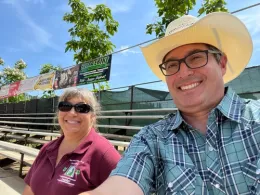 Tina Patton and Matt Rodriguez