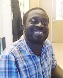 Co-author Sulley Ben-Mahmoud of the Diane Ullman lab