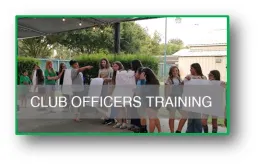CLUB OFFICERS TRAINING
