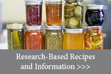 Researh Based Recipes and Information