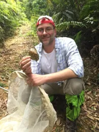 Biologist David Lohman of the City College of New York