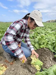 Yu-Chen Wang in field