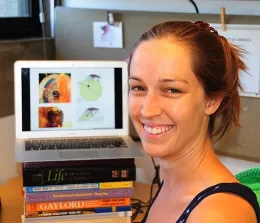 Yang Lang alumna Meredith Cenzer. (Photo by Kathy Keatley Garvey)