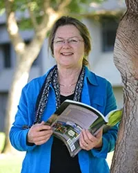 Entomologist Mary Louise Flint (Photo by Kathy Keatley Garvey)