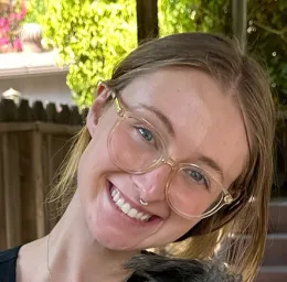 Doctoral student Grace Horne, co-chair